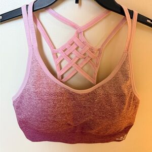 BCG Pink Gradient Sports Bra